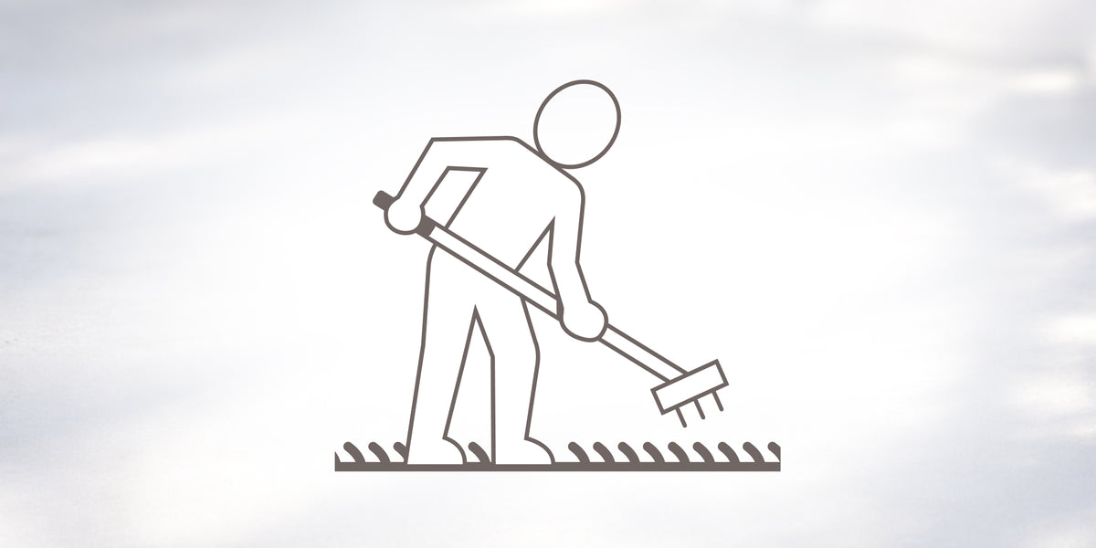 STEP 6 芝を立たせて完成